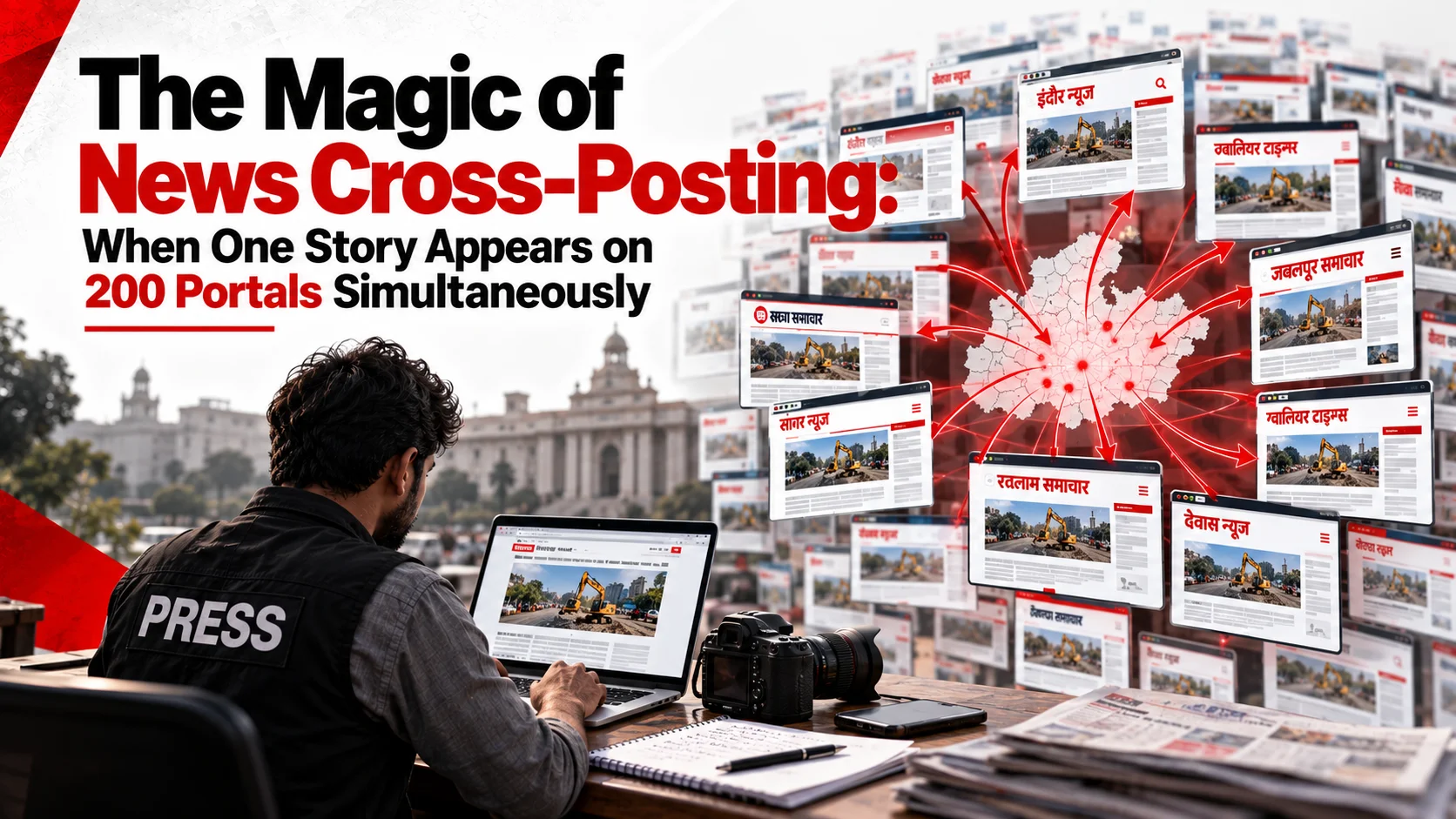 The Magic of News Cross-Posting: When One Story Appears on 200 Portals Simultaneously background