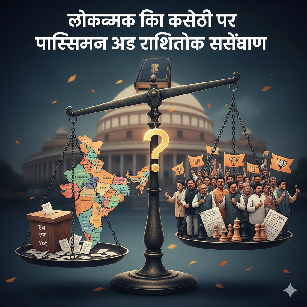 लोकतंत्र की कसौटी पर परिसीमन और राजनीतिक समीकरण परिसीमन आयोग और भारतीय चुनाव: अवसर, विवाद और निहितार्थ