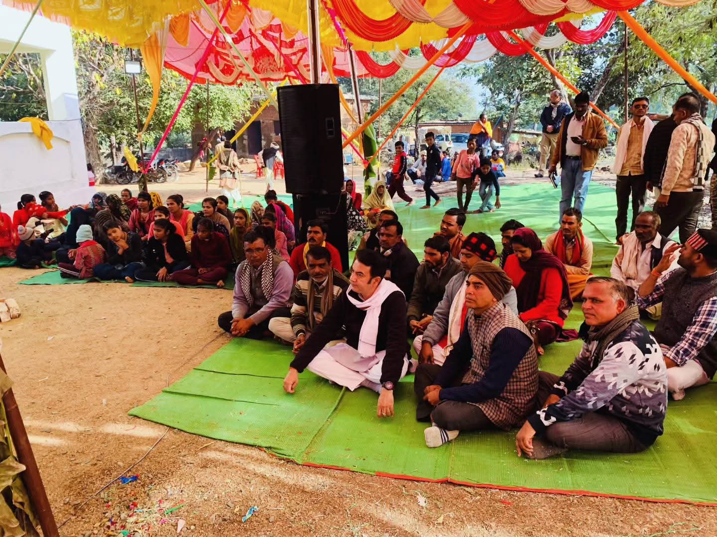 धार्मिक आयोजन में क्षेत्रीय विधायक हुए शामिल, जनकल्याण की करी कामना 