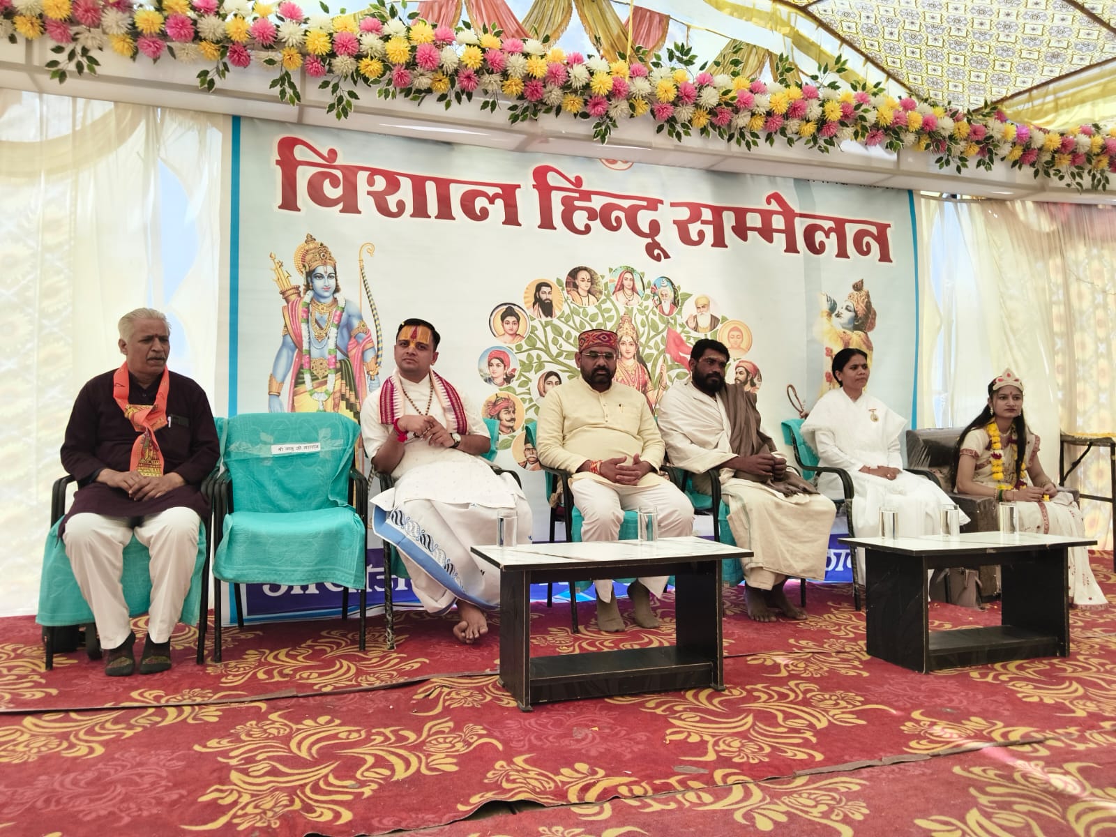 गुलाबगंज नगर: धूमधाम से संपन्न हुआ हिंदू सम्मेलन