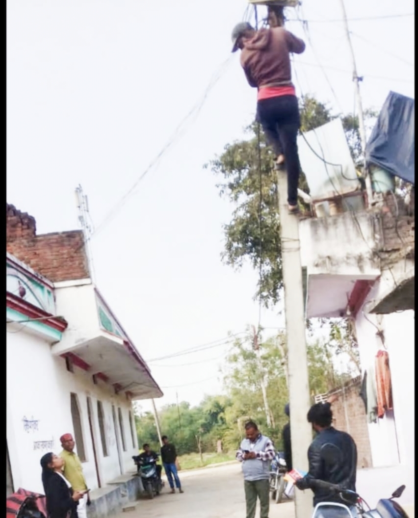 उचेहरा: बिजली चोरी पर रोकथाम के लिए विद्युत विभाग का विशेष अभियान