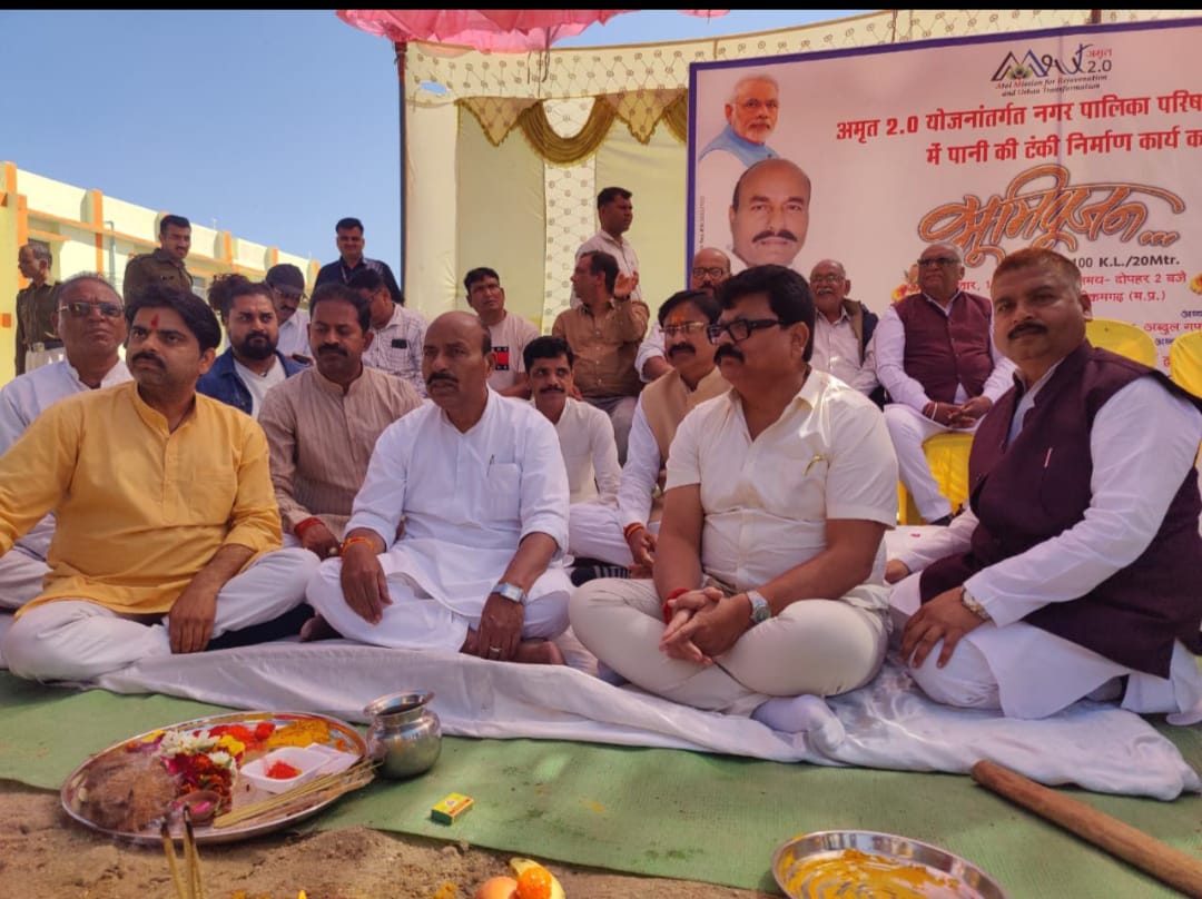 अब्दुल गफ्फार उर्फ पप्पू मलिक के नेतृत्व में अमृत 2.0 योजना का भूमि पूजन सम्पन्न