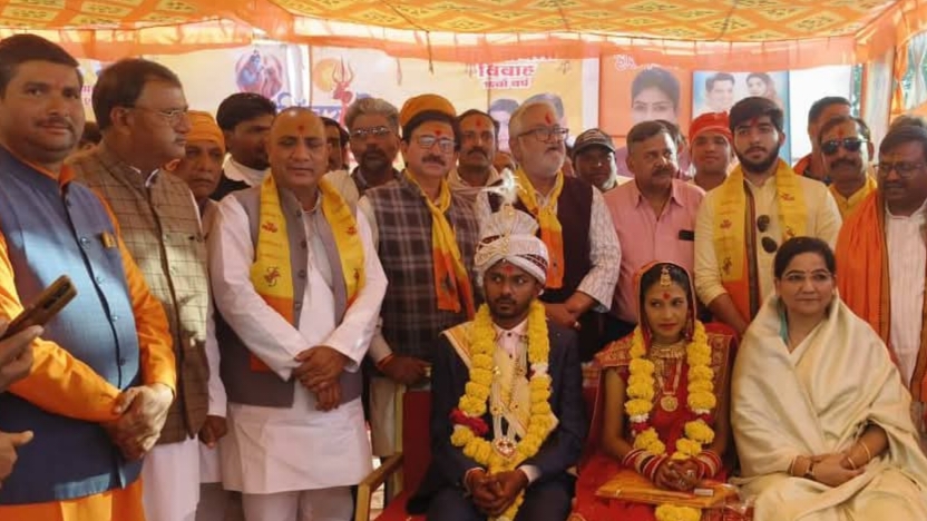 महाशिवरात्रि पर सागौनी में भव्य शिव बारात और जनजाति संस्कृति का दिखा अनूठा संगम