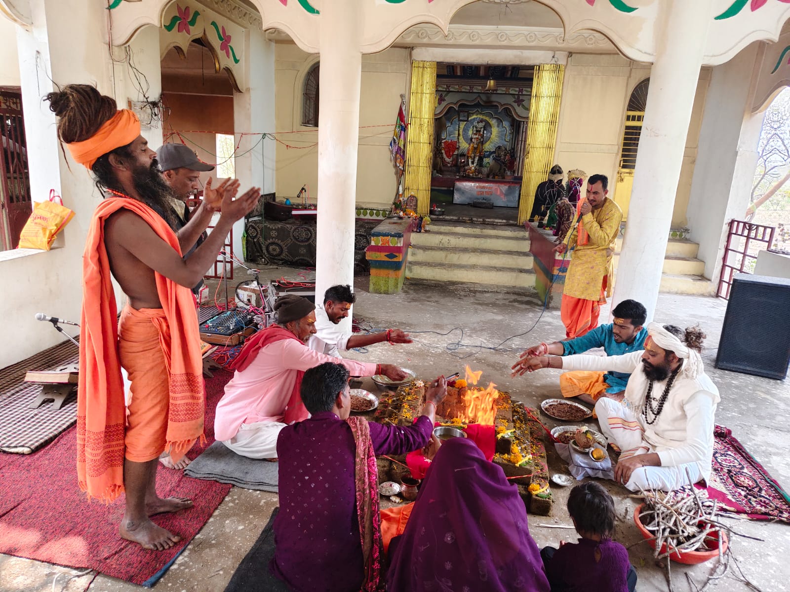 तपोभूमि श्री मेखालेश्वर धाम पर, अखंड रामायण पाठ का हुआ समापन 