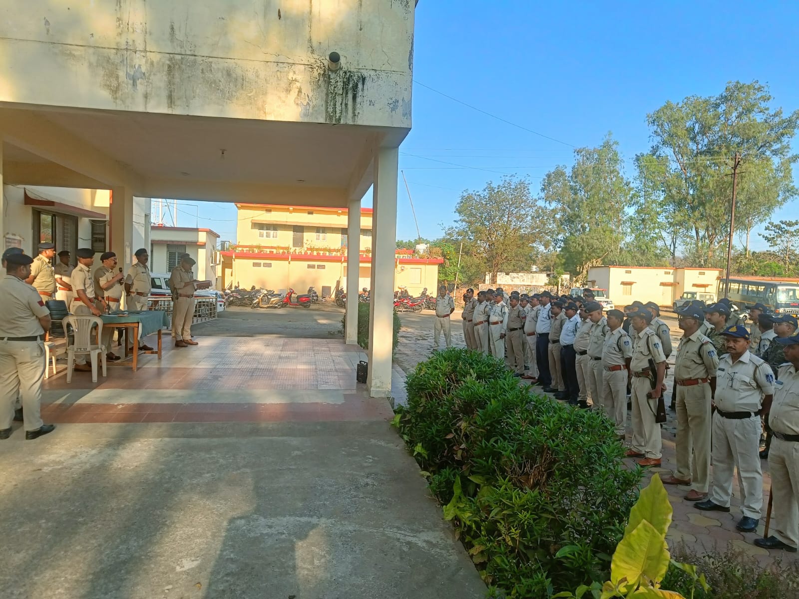 ईद-उल-फितर पर उमरिया पुलिस की चाक-चौबंद सुरक्षा व्यवस्था