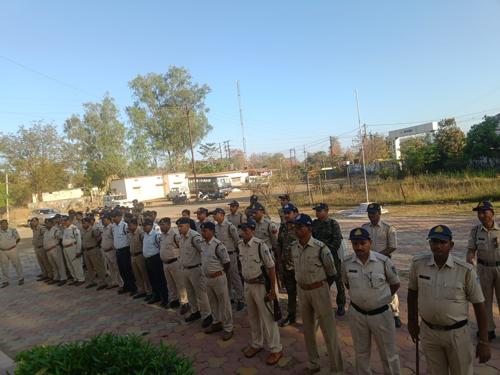 ईद-उल-फितर पर उमरिया पुलिस की चाक-चौबंद सुरक्षा व्यवस्था