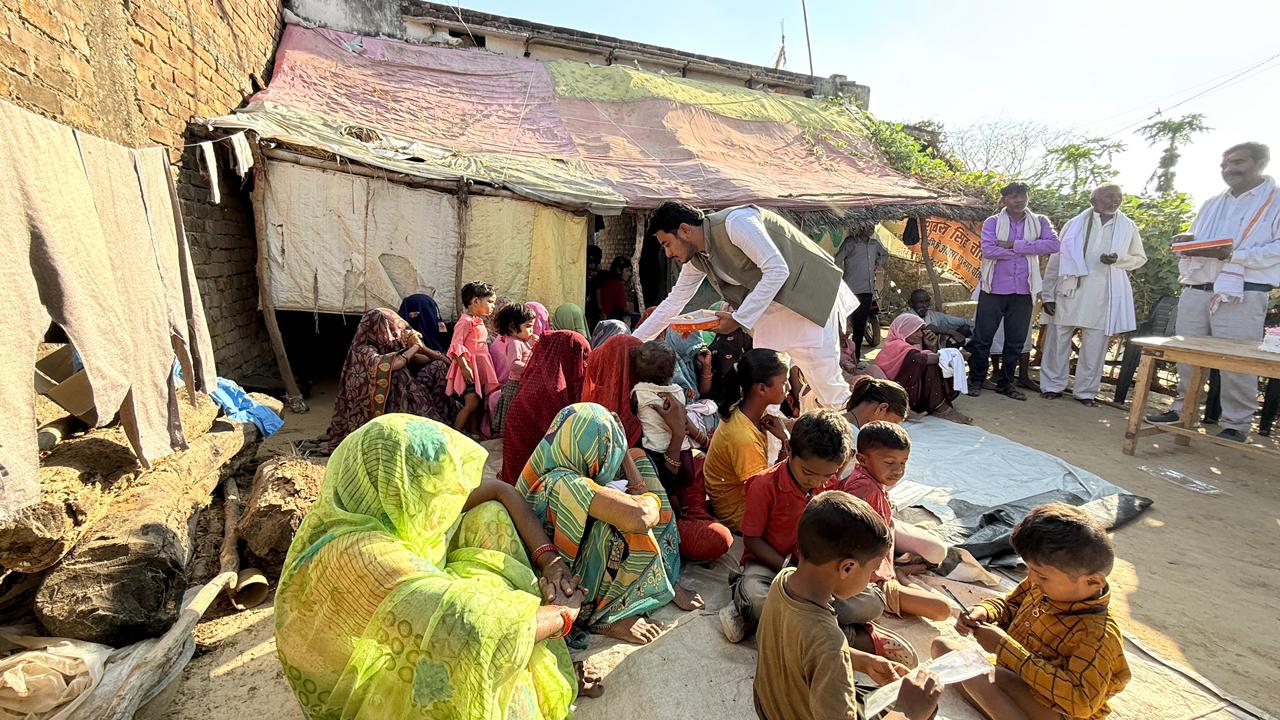विधायक सिद्धार्थ तिवारी के जन्मदिन पर सामाजिक सेवा कार्यक्रम