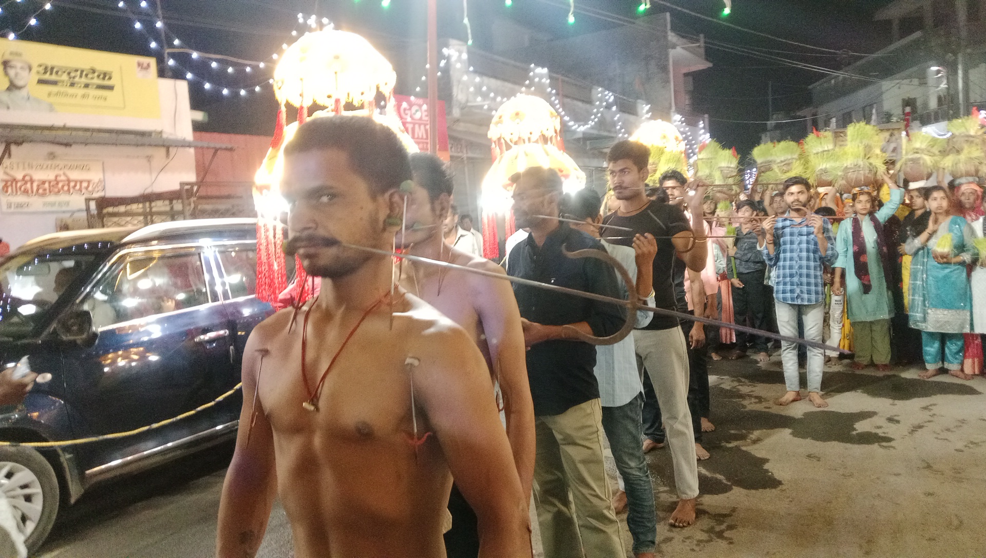 सागर जिले में धूमधाम से निकला मां बूढ़ी खेर माई धूमावती का विसर्जन चल समारोह