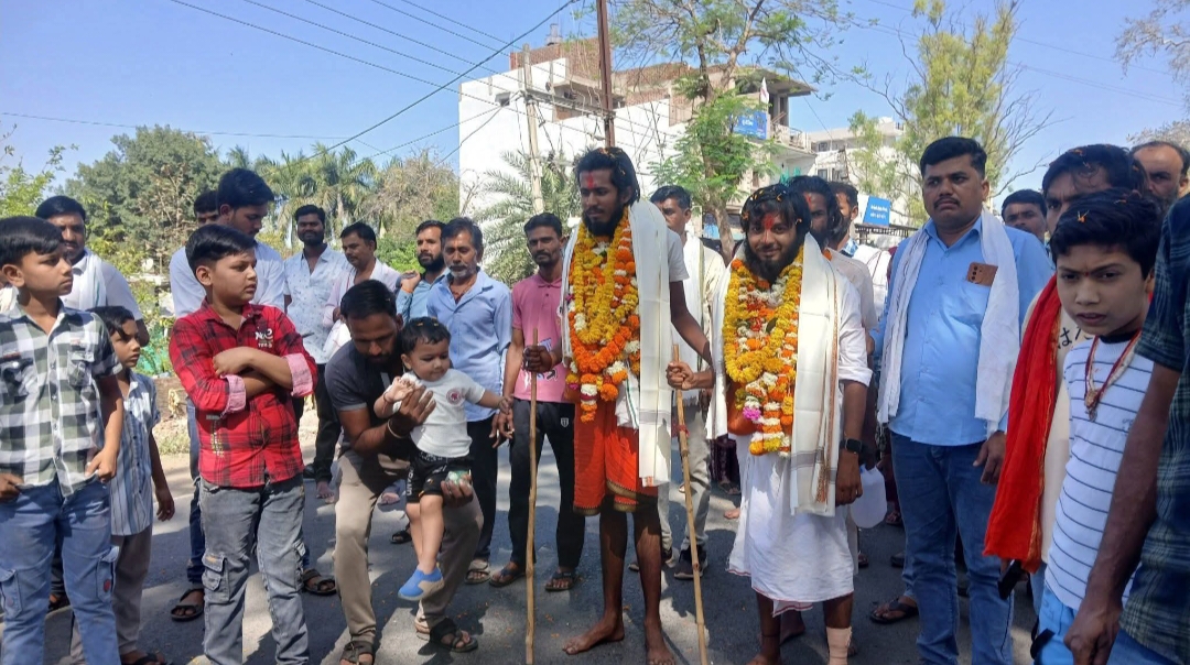 धर्म और संकल्प की विजय: गौरझामर के दो सगे भाइयों ने 5 माह में पूर्ण की 3000 KM की कठिन नर्मदा परिक्रमा