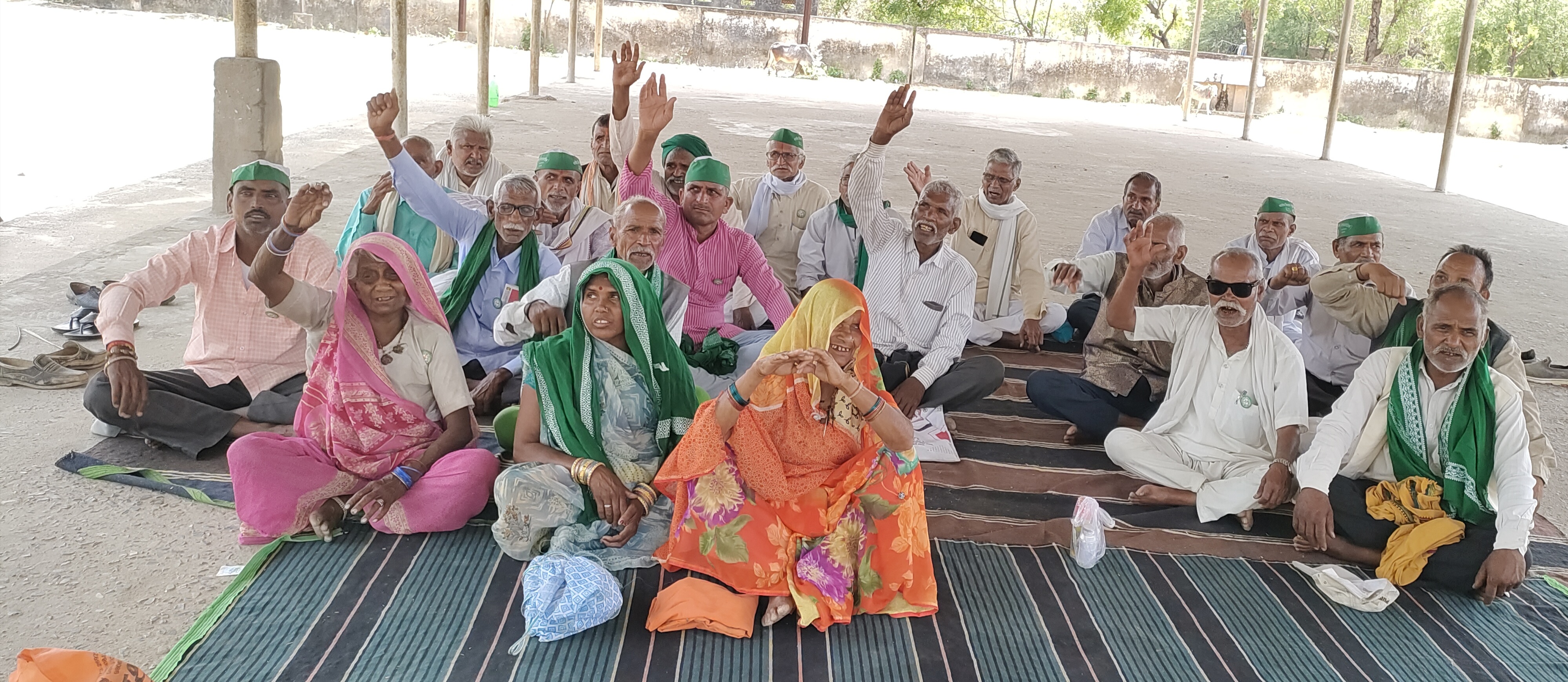 किसानों की समस्या हल नही तो आंदोलन