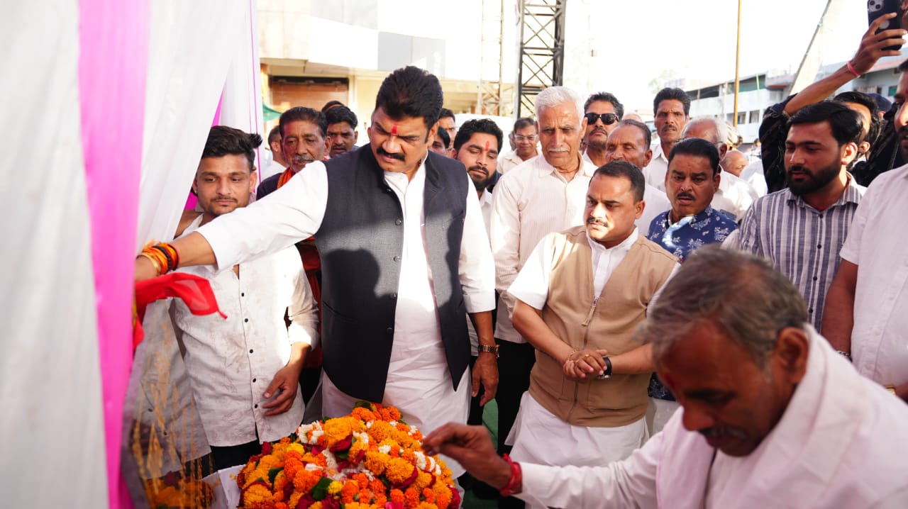 सीहोरा में लगेगी वीर शिरोमणि महाराणा प्रताप की भव्य प्रतिमा, मंत्री गोविंद सिंह राजपूत ने किया प्रतिमा स्थल का भूमि पूजन*