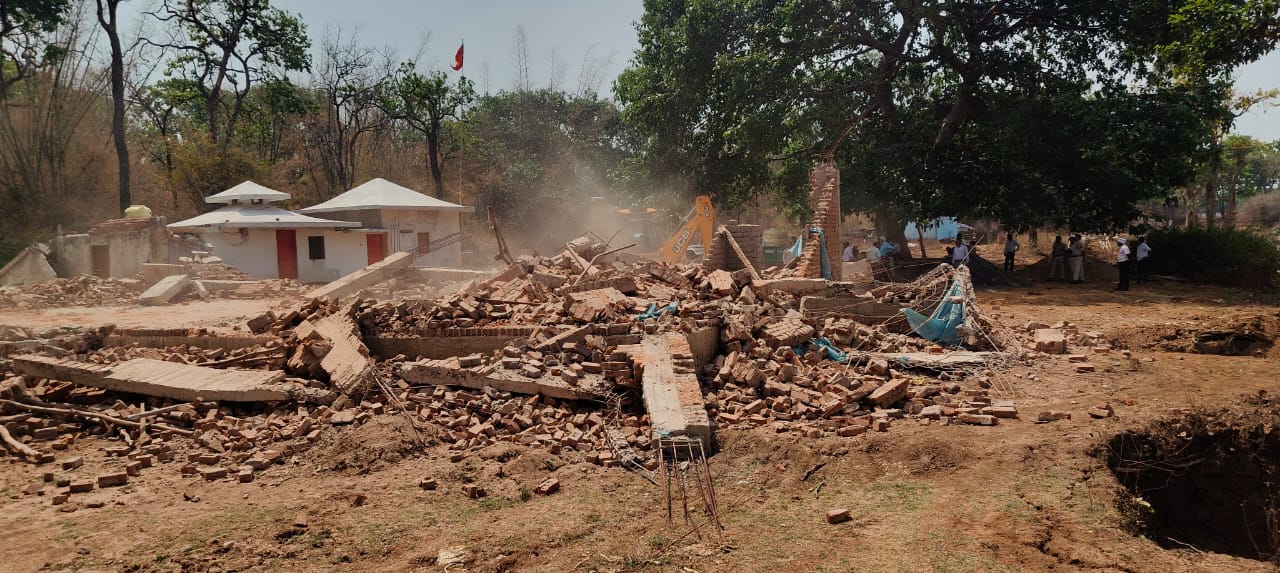 अमरकंटक नगर परिषद का चला पीला पंजा   