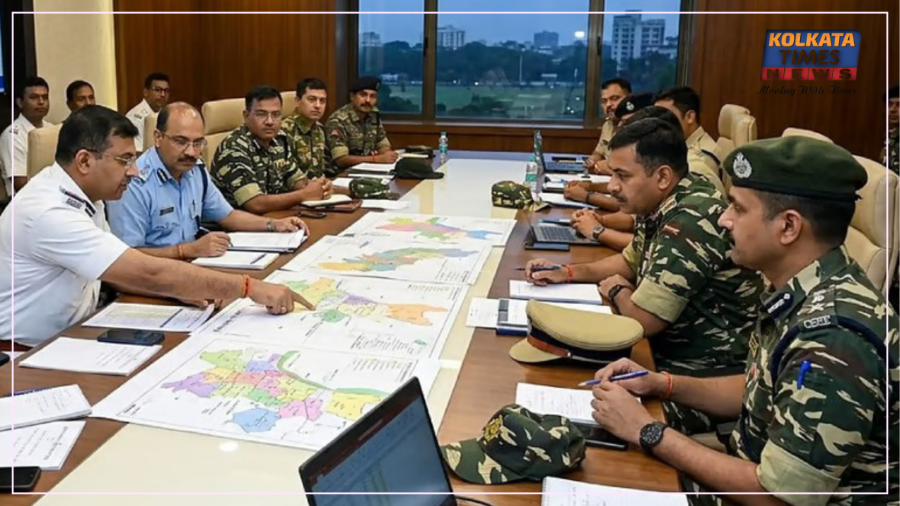 ভোটের আগে নিরাপত্তা আঁটসাঁট! কলকাতায় সিপি ও কেন্দ্রীয় বাহিনীর উচ্চপর্যায়ের বৈঠক !