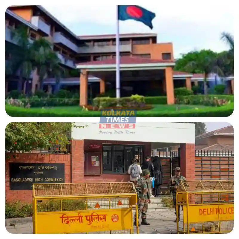 নিরাপত্তা উদ্বেগে দিল্লিতে বাংলাদেশের হাইকমিশনে ভিসা পরিষেবা স্থগিত !