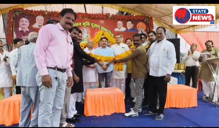 वाल्मीकि भवन मंदिर निर्माण में राज्य मंत्री की सहायता घोषणा