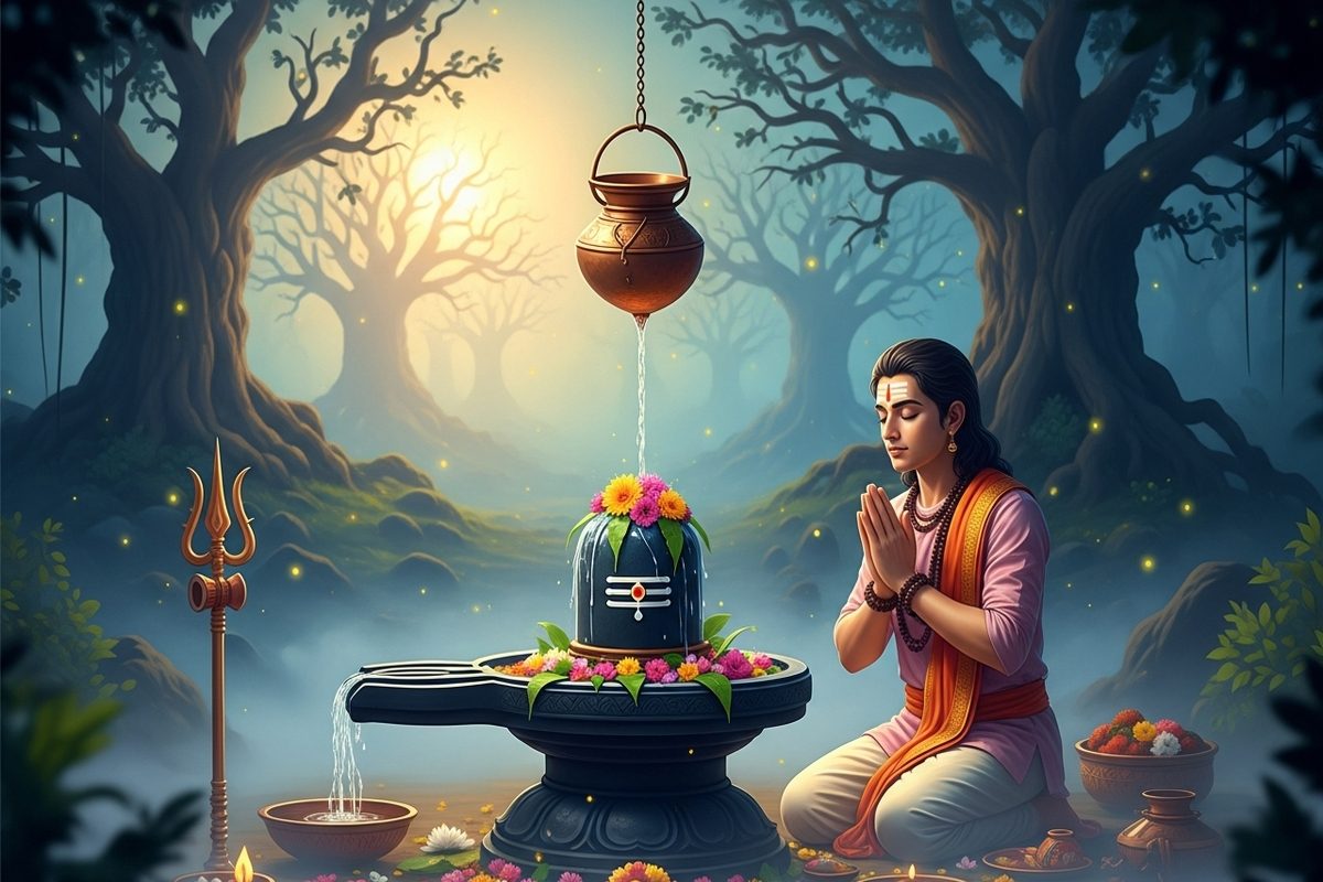 सपने में शिवलिंग की पूजा देखना आपके विचारों की पवित्रता और कर्मों की सच्चाई को दर्शाता है आपको आने वाली चुनौतियों का सामना करने की शक्ति मिल सकती है आत्मनिरीक्षण और आध्यात्मिक जागरण के संकेत भी हो सकते हैं यह सपना आपके जीवन में सकारात्मक परिवर्तन का आगाज कर सकता है भविष्य में आने वाली कठिनाइयों को पार करने की तैयारी में मदद करता है
