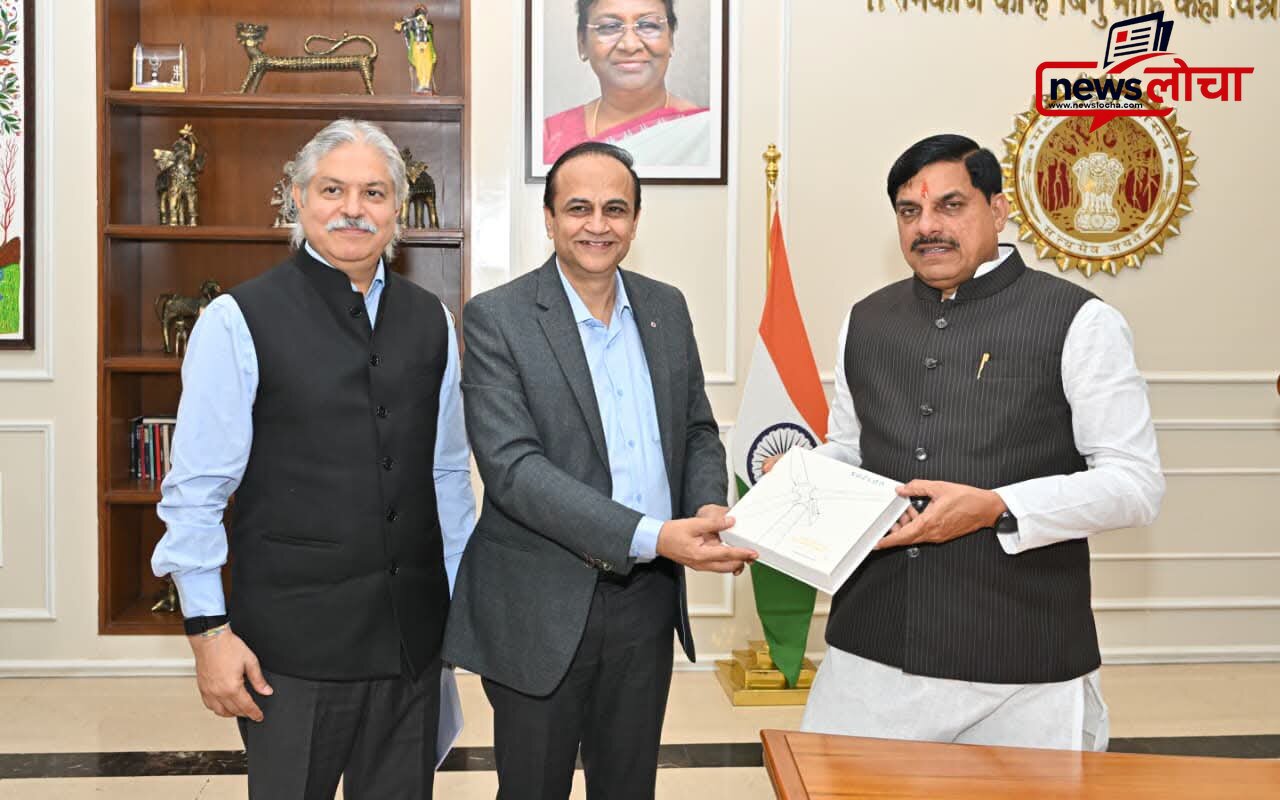 सीएम से मिले सुजलॉन ग्रुप के CEO अजय कपूर