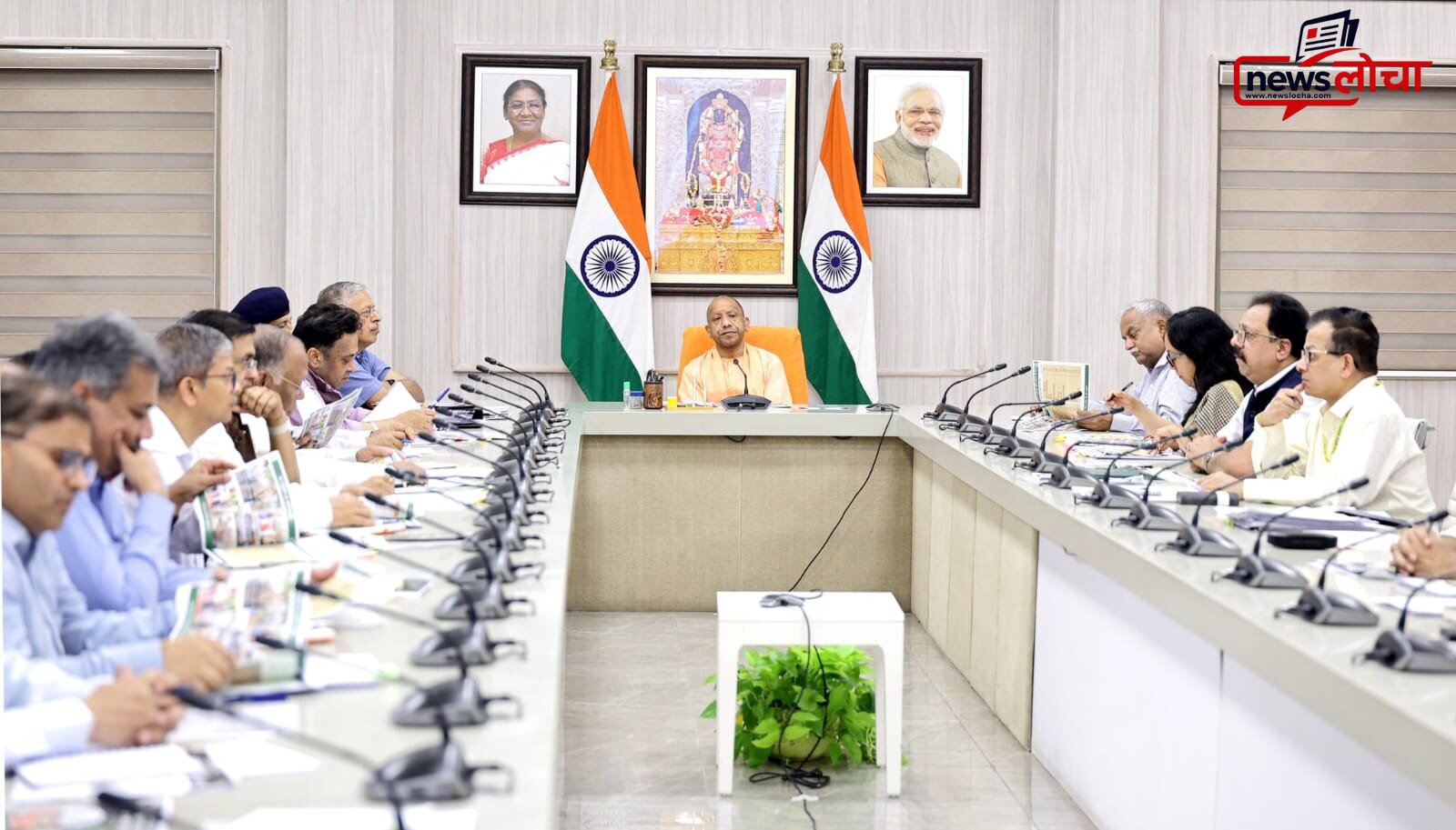 सीएम योगी ने की वृक्षारोपण महाभियान-2026 की तैयारियों की समीक्षा