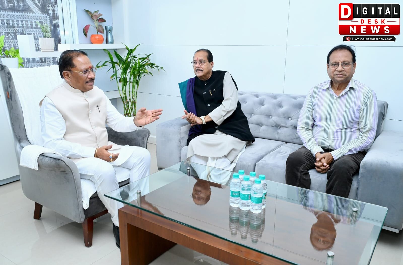 विकास की दिशा में सीएम विष्णु देव और झारखंड के वित्त मंत्री की अहम बैठक
