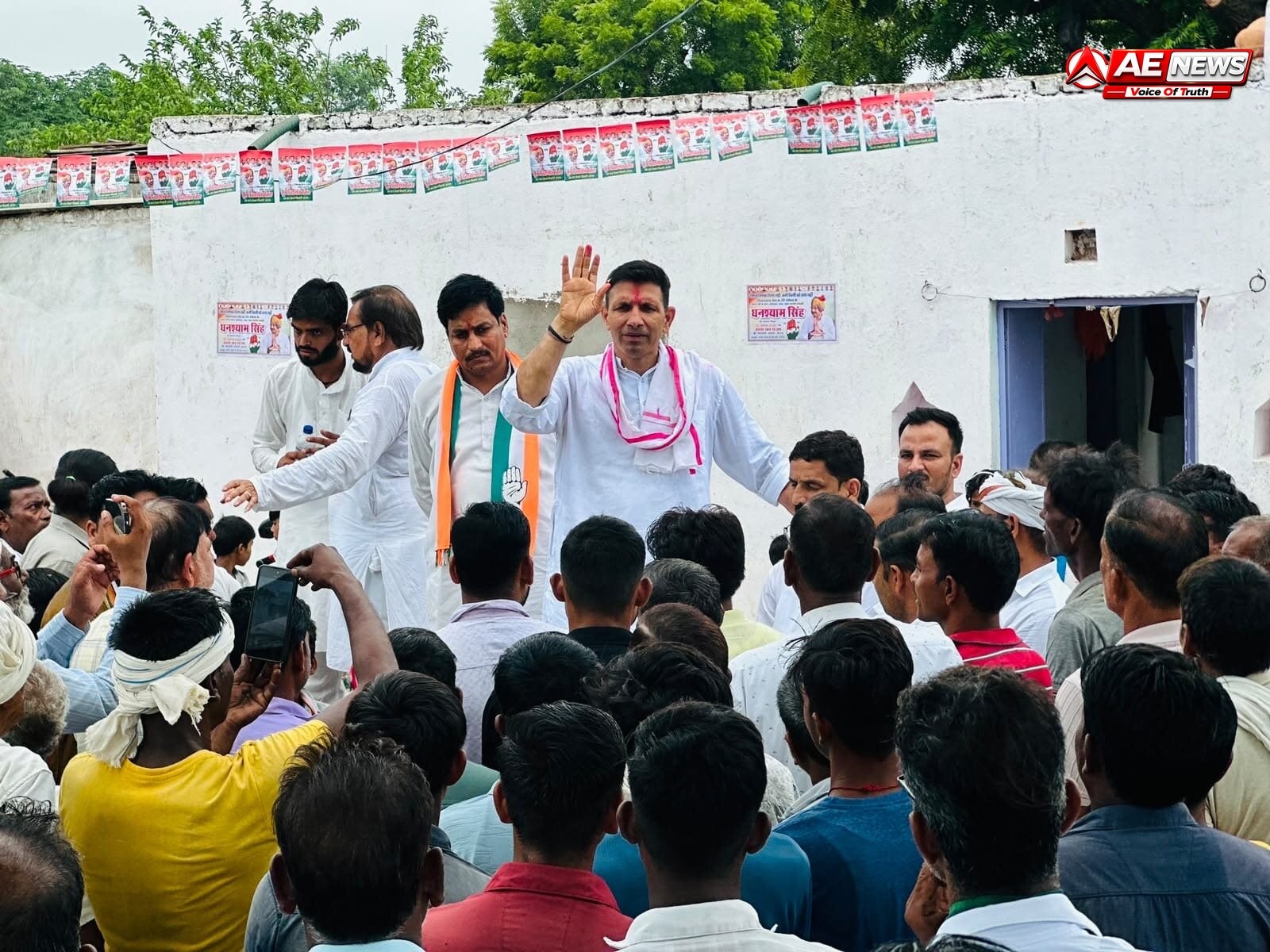 दतिया उपचुनाव में जीतू पटवारी की हुंकार: कुँवर घनश्याम सिंह के समर्थन में किया धुआंधार प्रचार 