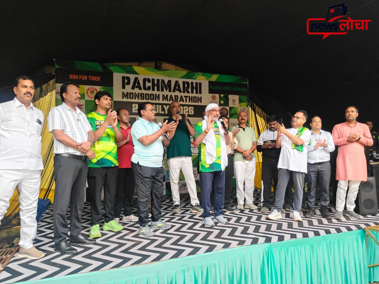 पचमढ़ी मानसून मैराथन 2026 : मानसून की फुहारों के बीच गूंजा फिट इंडिया का संदेश