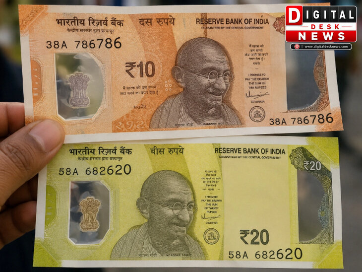देश में जल्द चलेंगे ₹10 और ₹20 के प्लास्टिक नोट: एक नई क्रांति की शुरुआत