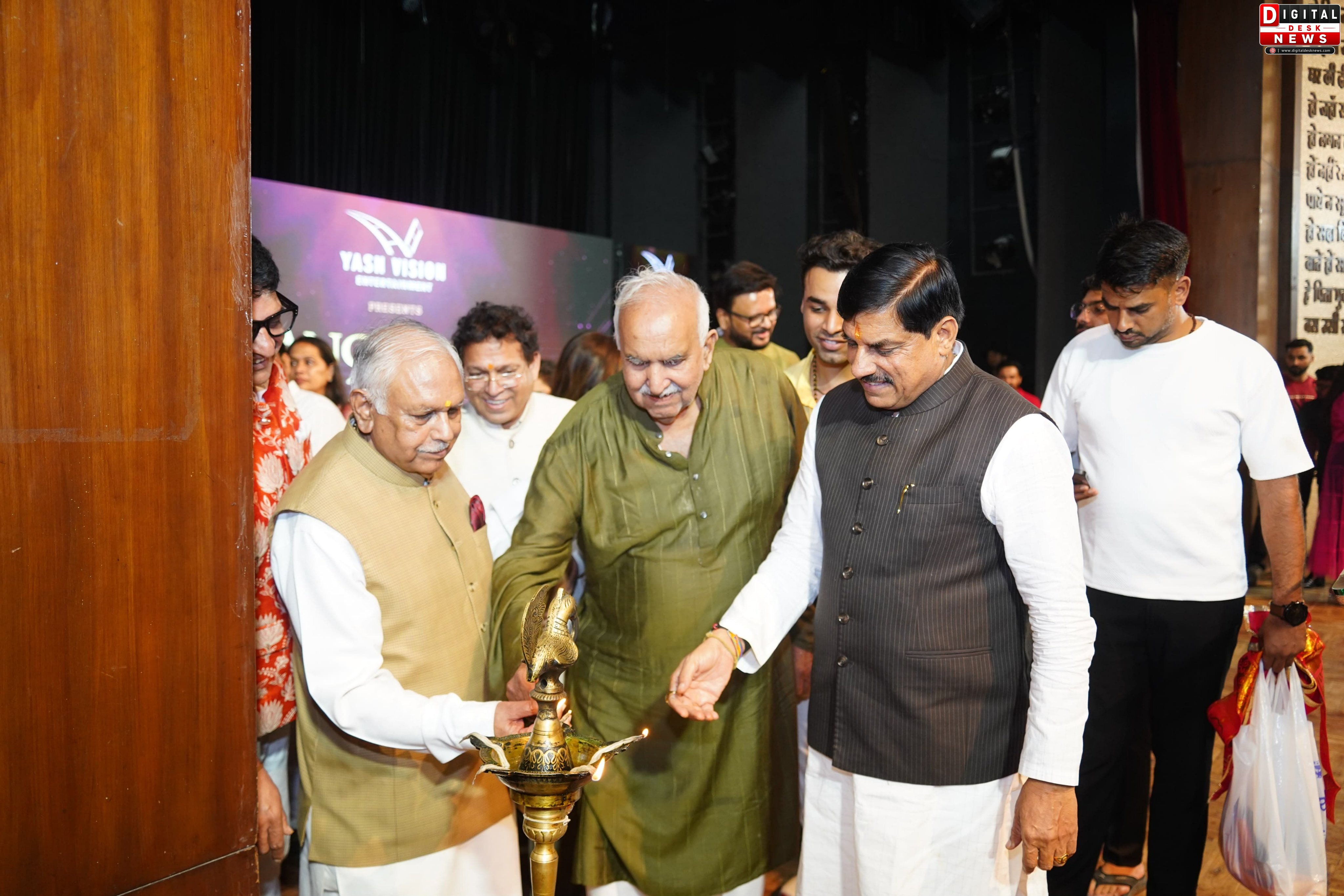 CM डॉ. मोहन यादव ने किया नीब करौरी बाबा को समर्पित विश्व रिकॉर्ड कलाकृति का शुभारंभ