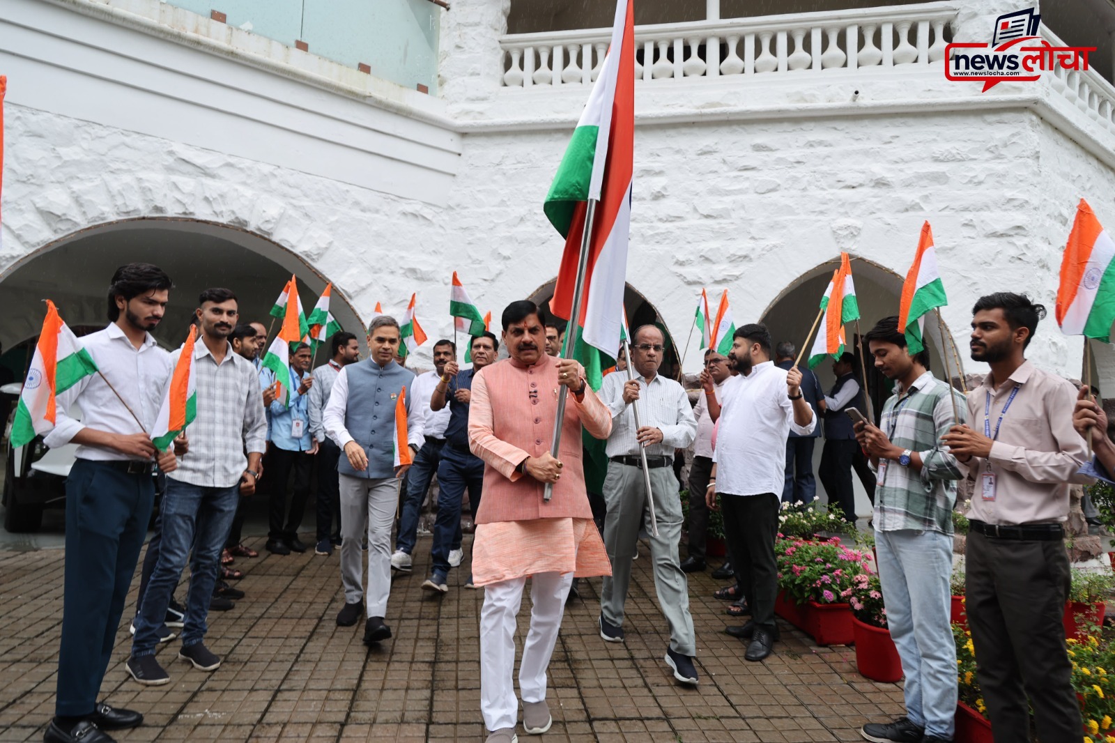 "हर घर तिरंगा अभियान-तिरंगा यात्रा” का भव्य शुभारंभ