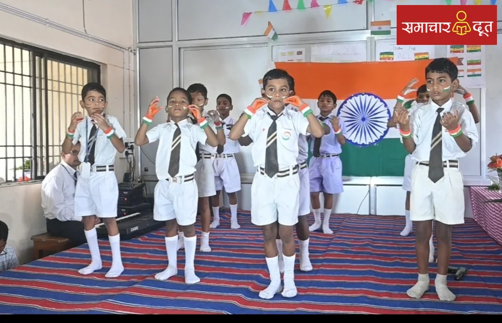 देशभक्ति के रंग में रंगा बनोरा आश्रम, अघोरेश्वर भगवान राम विद्या मंदिर में हर्षोल्लास से मनाया गया 80वां स्वतंत्रता दिवस