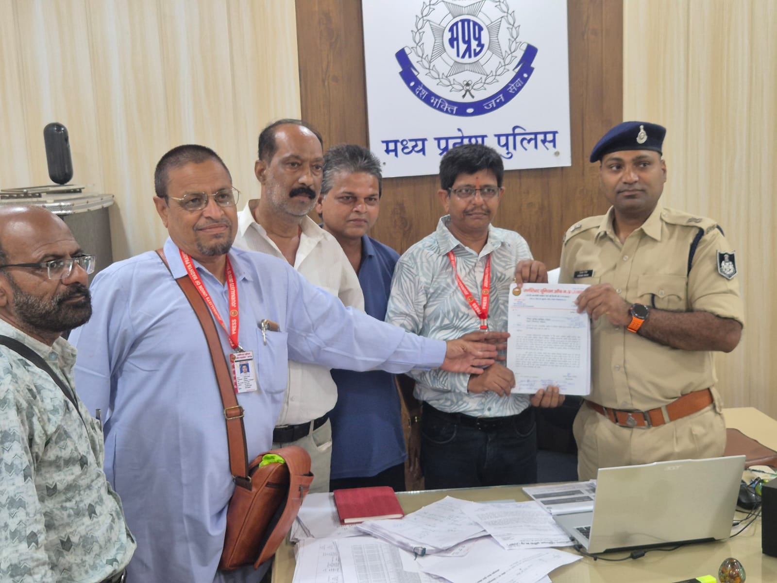पत्रकार पर हमला-लूट के आरोपियों की गिरफ्तारी नहीं, जम्प ने जताया आक्रोश