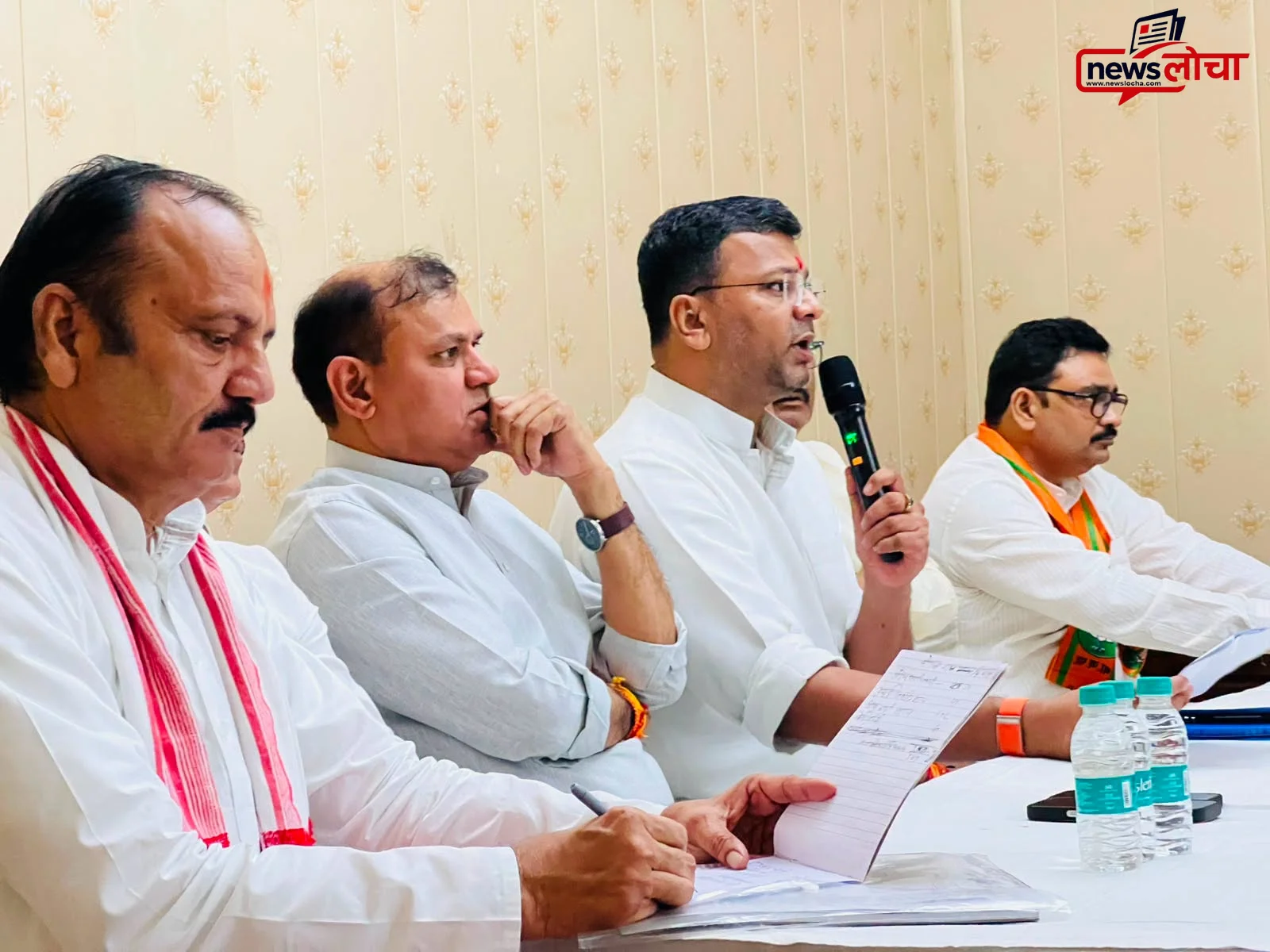 ओरछा में बीजेपी की प्रदेश कार्यसमिति बैठक