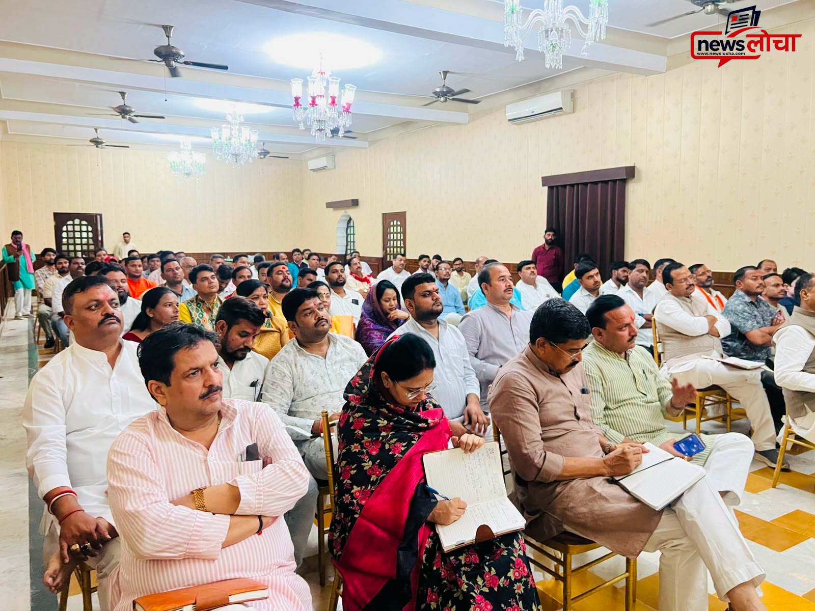 ओरछा में बीजेपी की प्रदेश कार्यसमिति बैठक