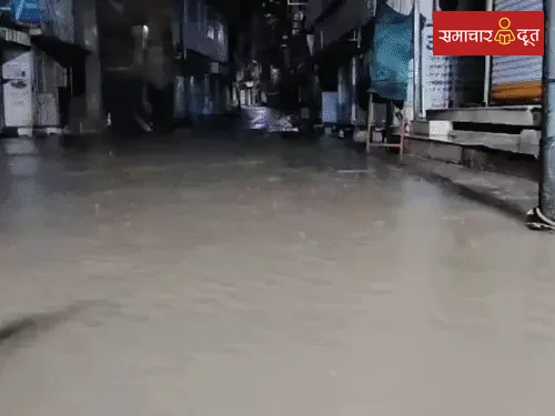 मूसलाधार बारिश से मंदसौर में जलभराव संकट