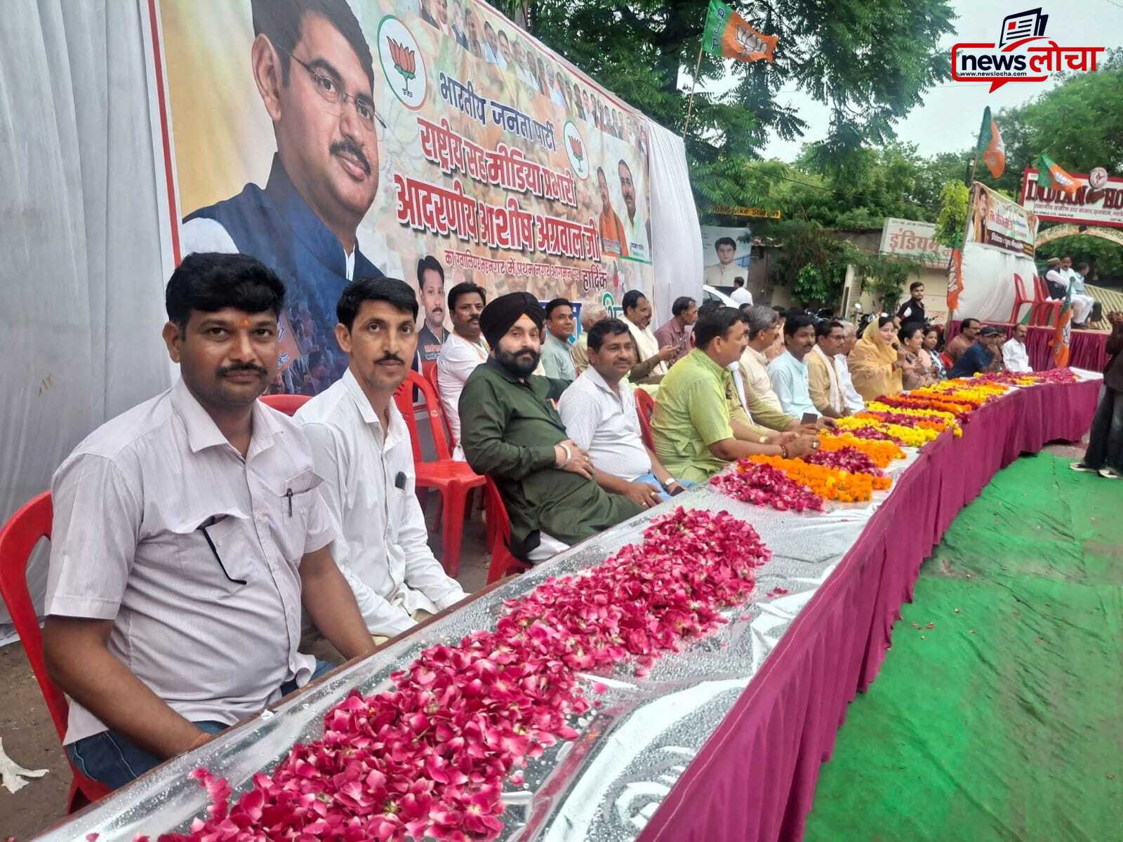आशीष अग्रवाल के स्वागत में ग्वालियर में दिखा जोश