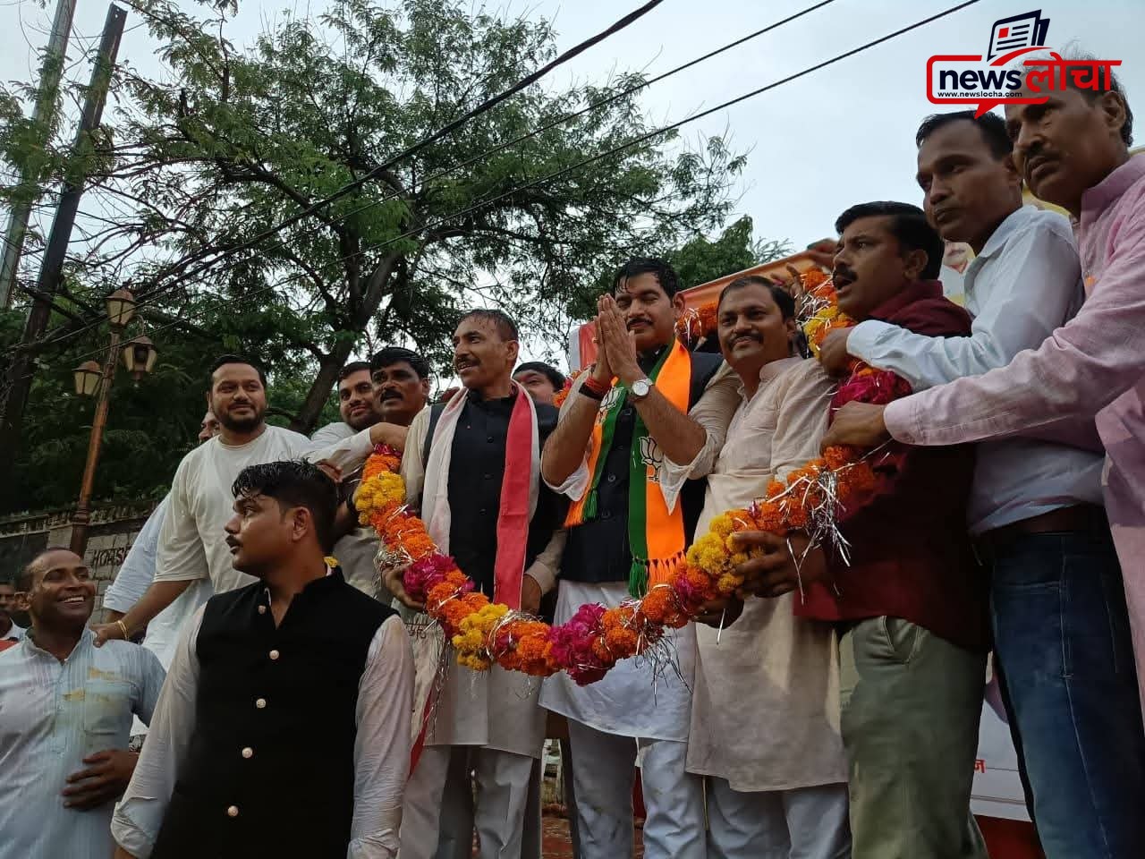 आशीष अग्रवाल के स्वागत में ग्वालियर में दिखा जोश