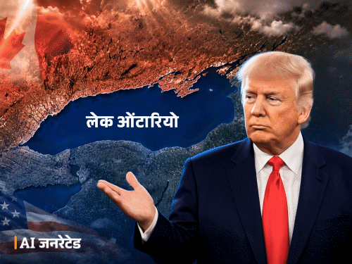 ट्रम्प ने कनाडा की झील 'लेक ओंटारियो' का नाम 'लेक अमेरिका' करने की जताई इच्छा