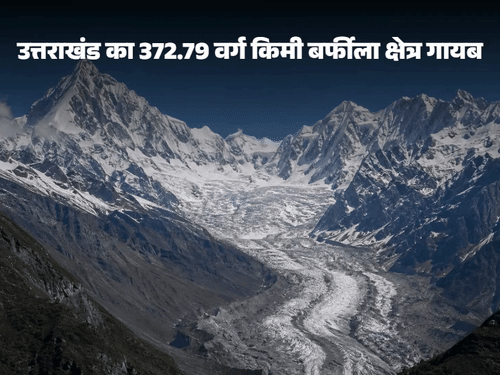 हिमालय में 30 साल में 7,339 वर्ग किमी बर्फ पिघली, ग्लेशियर तेजी से सिकुड़े