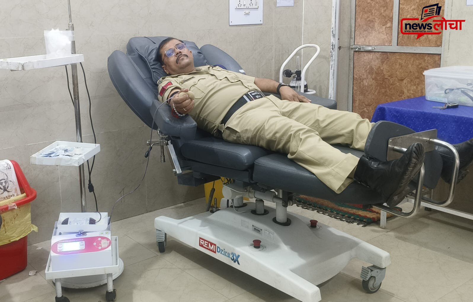 कानून की रक्षा के साथ जिंदगी की सुरक्षा: पुलिस जवान सतीश शर्मा ने पेश की मिसाल