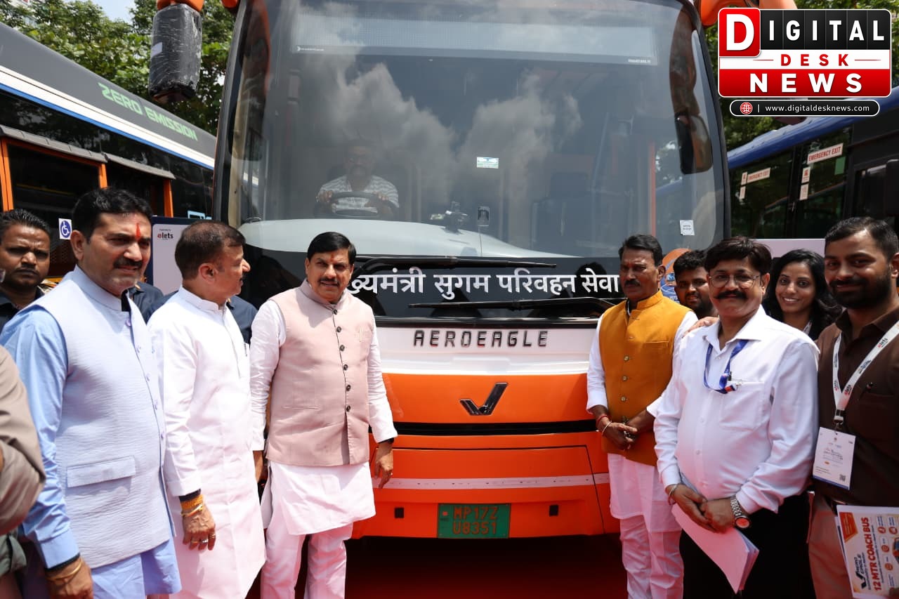 इंदौर में यात्री परिवहन विजन समिट-2026, CM मोहन यादव ने तकनीक और नवाचार प्रदर्शनी का किया शुभारंभ