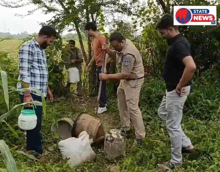जहरीली शराब अभियान में दीपक पांडेय बनें CID के ,,दया,,