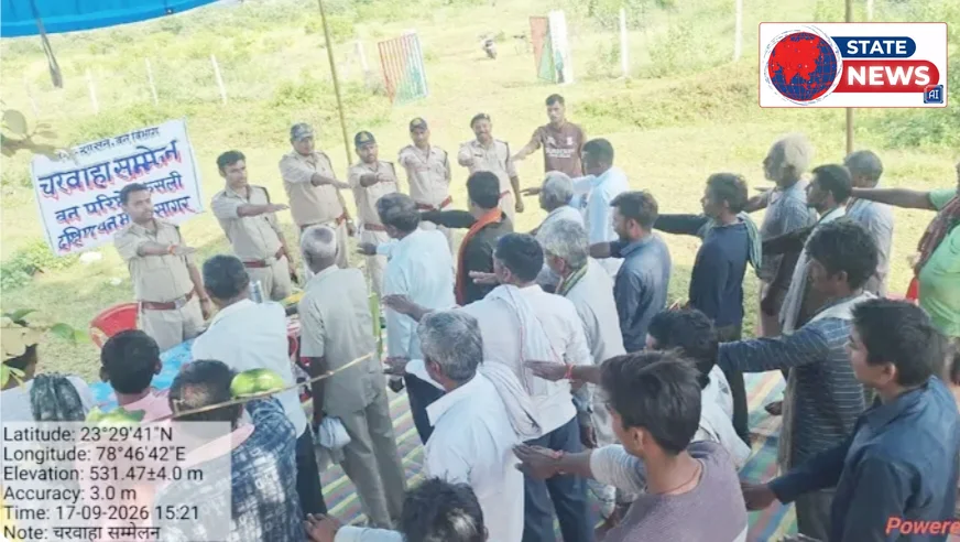 केसली में वन विभाग की अनूठी पहल: चरवाहा सम्मेलन के जरिए मिला जंगल और वन्यजीवों की सुरक्षा का संकल्प