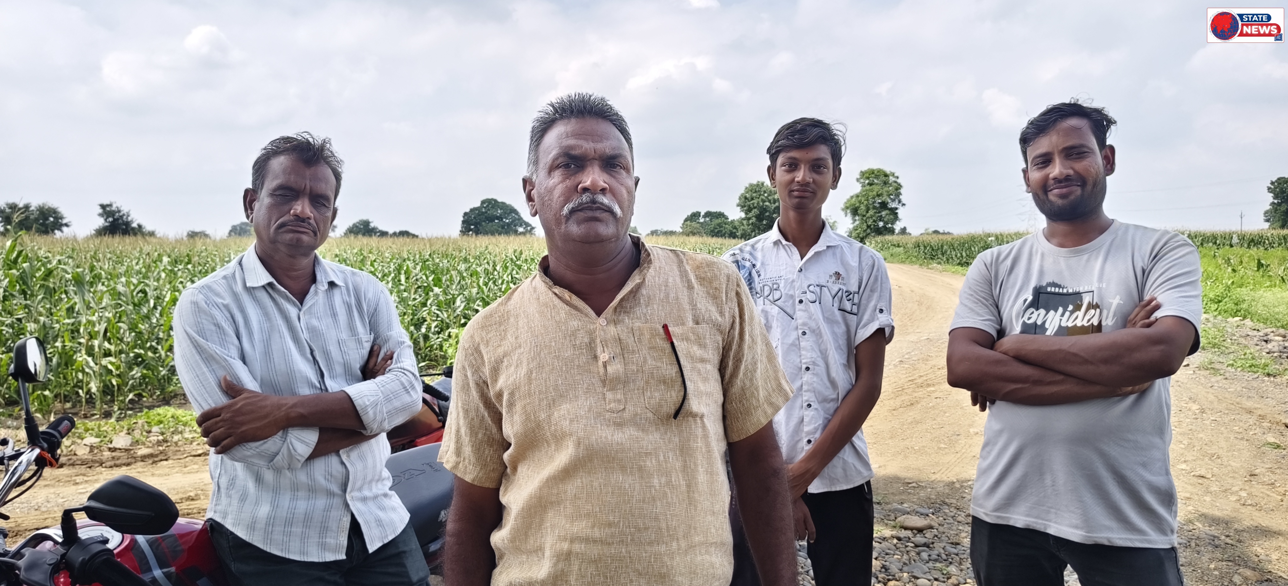 नेपानगर के गुराडिया ग्राम में तेंदुए की हलचल से ग्रामीणों में दहशत का माहौल