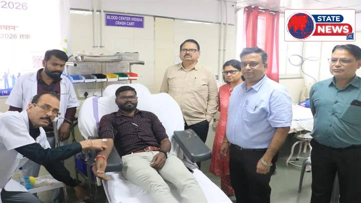 विदिशा में सेवा संकल्प अभियान: रक्तदान शिविरों में 138 यूनिट रक्त संग्रहित