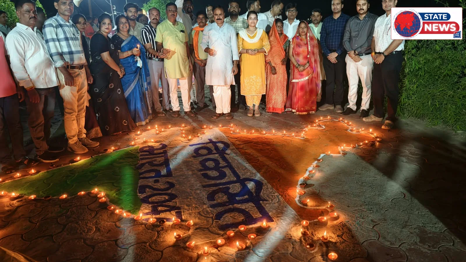 हर बूथ, हर परिवार तक पहुंचा ‘आशीर्वाद का दीया’, जगमगाया गणेश शंकर तालाब