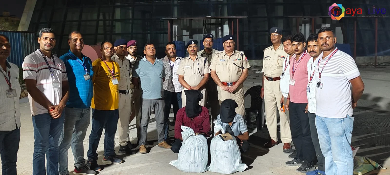 गया जंक्शन पर रेलवे सुरक्षा बल की बड़ी कार्रवाई: 23.396 किग्रा मादक पदार्थ बरामद