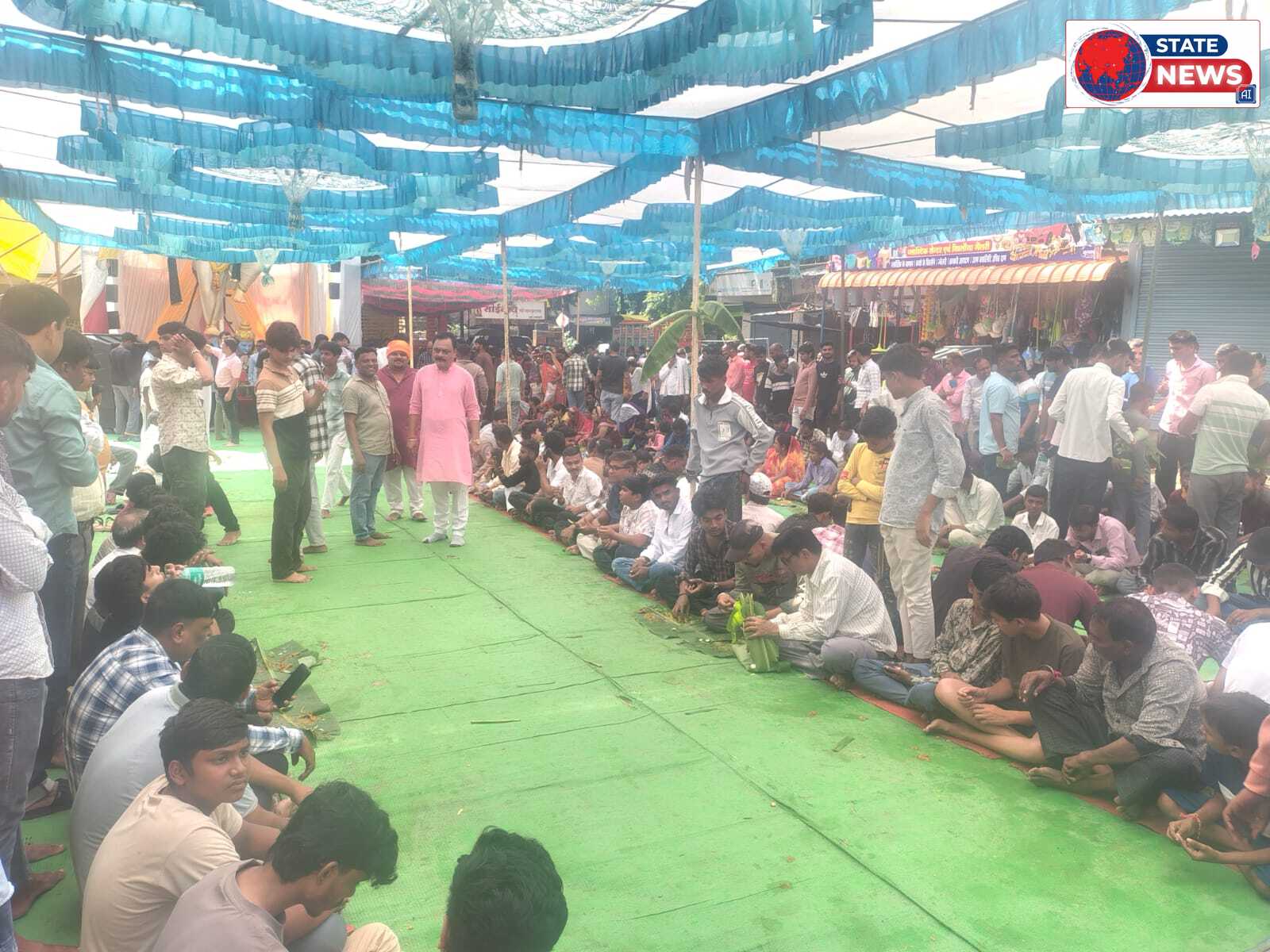  नेपानगर के मातापुर का राजा पर   विशाल भंडारे का आयोजन
