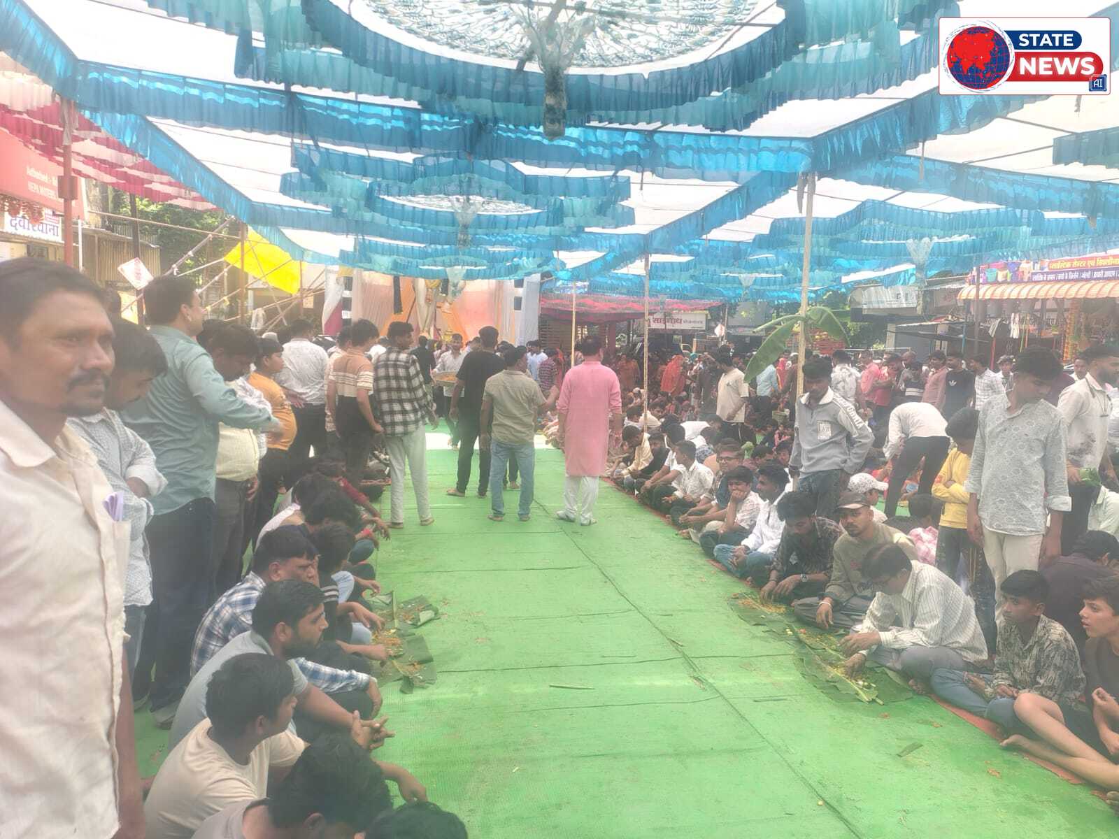  नेपानगर के मातापुर का राजा पर   विशाल भंडारे का आयोजन