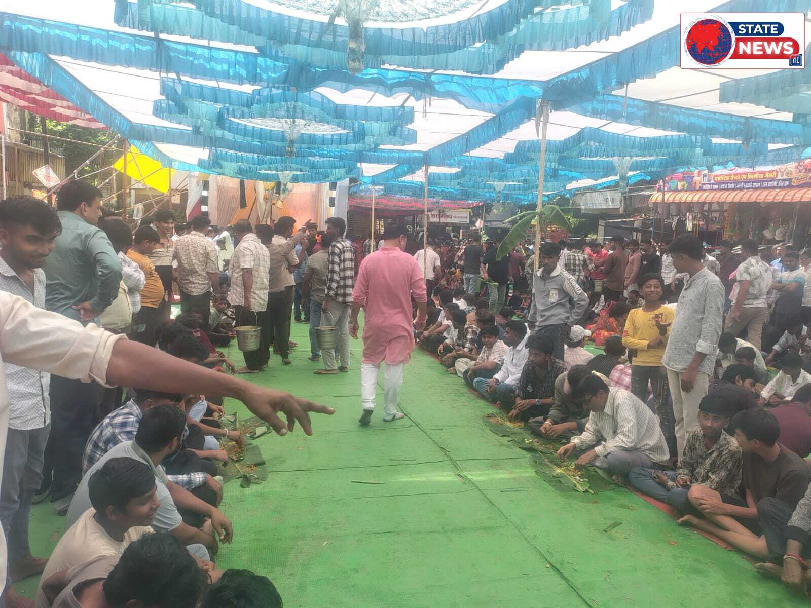  नेपानगर के मातापुर का राजा पर   विशाल भंडारे का आयोजन