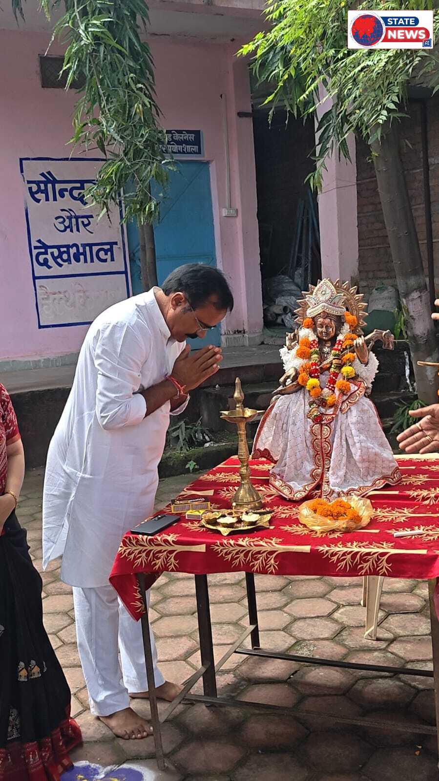 मुंगावली में सेवा संकल्प अभियान के तहत कला और भाषण प्रतियोगिता का आयोजन