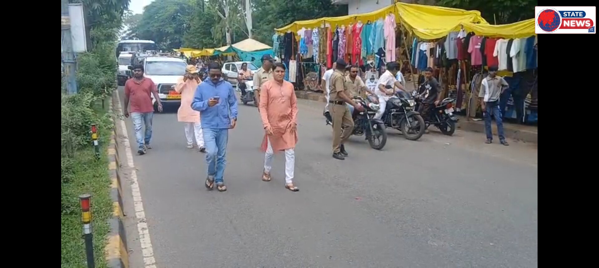 गणेश विसर्जन धार पुलिस